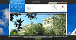 Desktop Screenshot of belvederediquarto.com